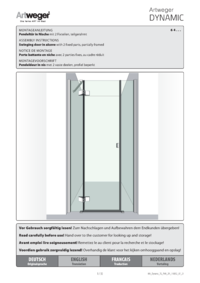 SWINGING DOOR IN ALCOVE with 2_fixed parts