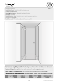 SWINGING DOOR IN ALCOVE  and 2_fixed parts