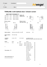 TWINLINE 2 with divided door