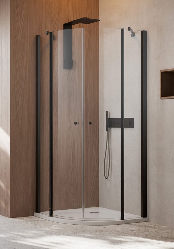 Showers in the corner