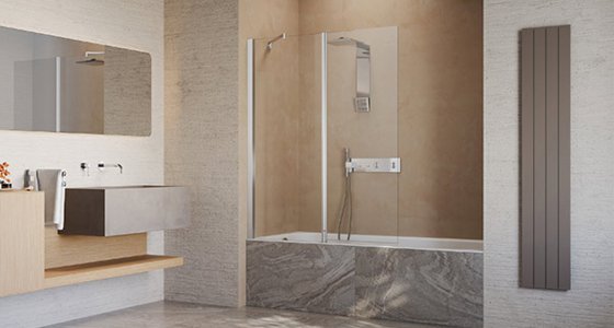Artweger PRESTIGE Folding bath screen