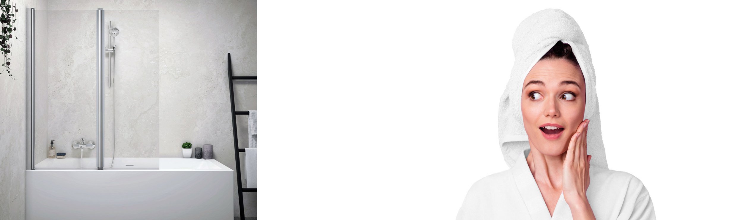 Artweger SLIDE Wannenfaltwand