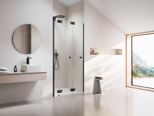 Falttüren in der Nische