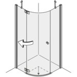 Pendeltüren in der Ecke