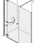 Pendeltüren in der Nische