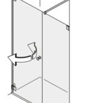 Pendeltüren in der Nische